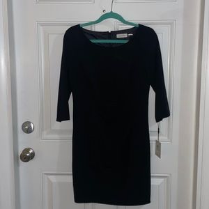 Calvin Klein 3/4 length sleeve corset evening dress SIZE 8P (FITS LIKE 6P)